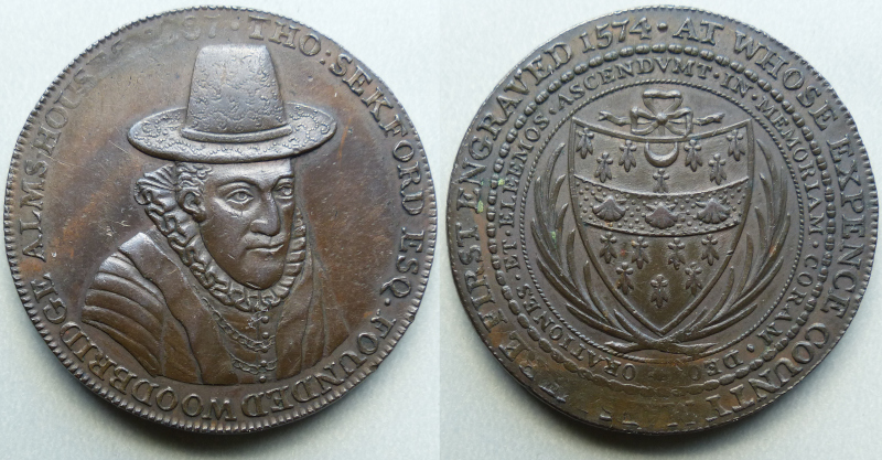 Woodbridge, Robert Loder 1796 Penny